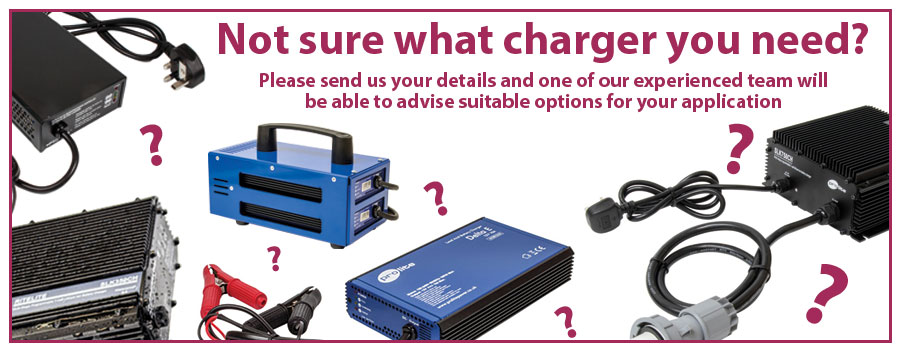 Not sure what charger you need? (No button) - Banner
